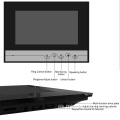 Sistema profesional de intercomunicador de monitores interiores de 9 pulgadas